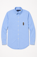 RL Sky dark teddy oxford shirt