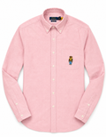 RL Pink teddy oxford shirt