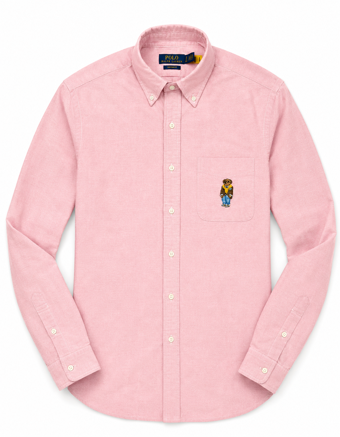 RL Pink teddy oxford shirt