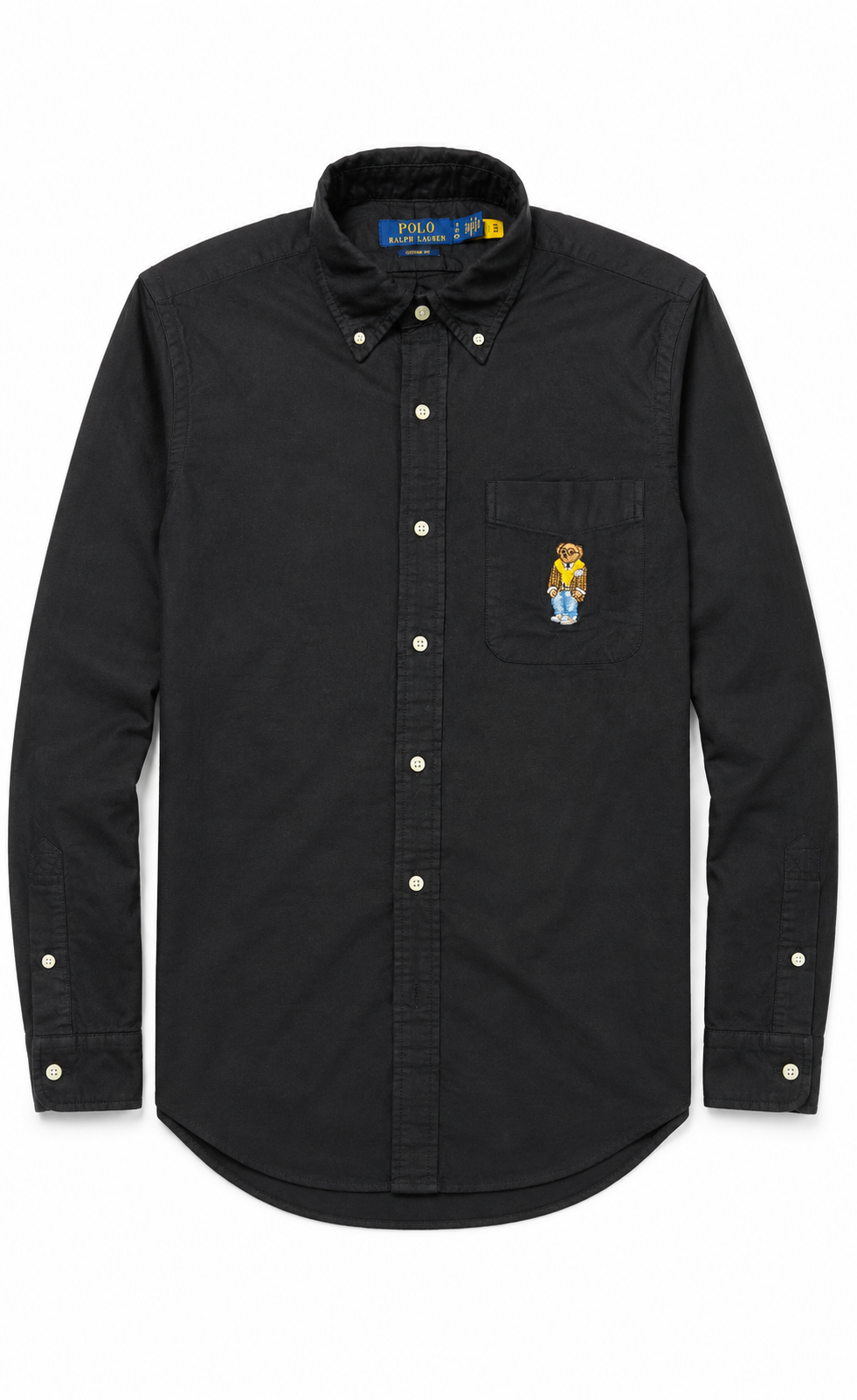 RL Black teddy oxford shirt