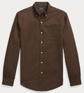 Oxford Brown Shirt Navy Blue