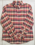 RL Madras cotton Cream Blue checks (super soft)
