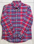 RL Madras cotton Red Blue Checks (super soft)
